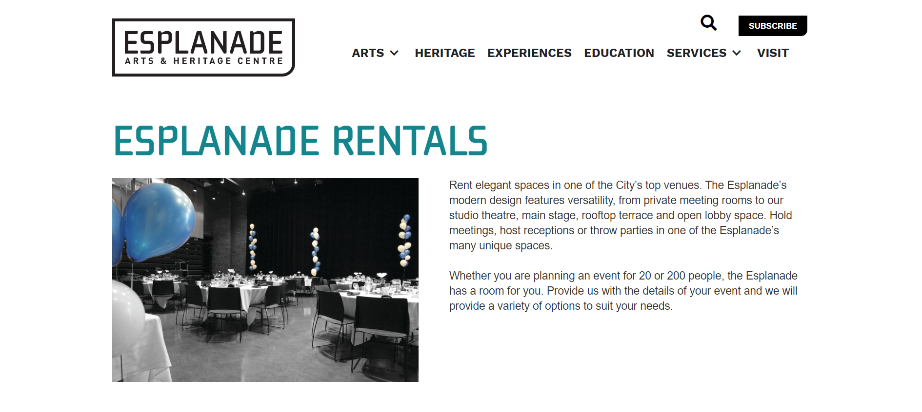 Esplanade Rentals